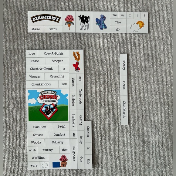 Vintage Ben & Jerry’s Fridge Magnets - Picture 1 of 5